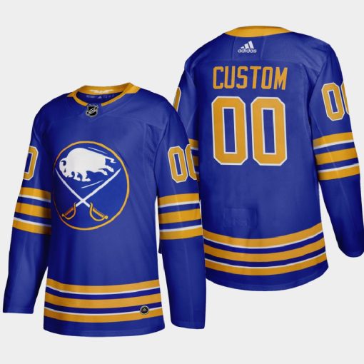 Custom Buffalo Sabres 2020-21 Home Return To Royal Royal Blue Jersey