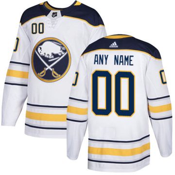 Custom Buffalo Sabres NHL White Jersey
