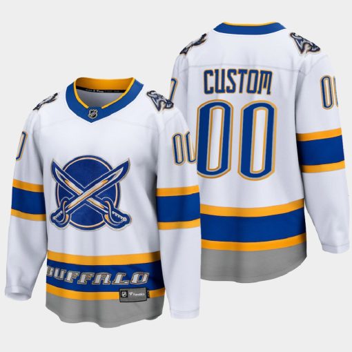 Custom Buffalo Sabres Special Edition 2020-21 White Jersey