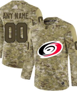 Custom Carolina Hurricanes Camo Jersey