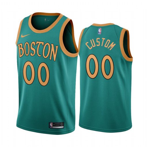 Custom Celtics Green 2019 20 City Edition Jersey