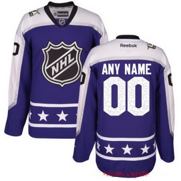 Custom Central Division Purple 2017 NHL All Star Game Hockey Jersey