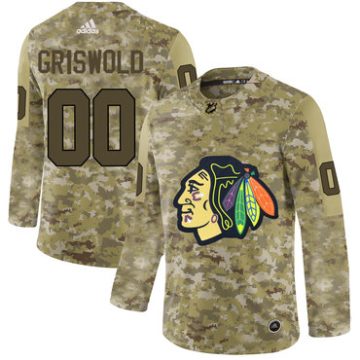 Custom Chicago Blackhawks Camo Jersey