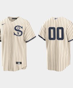 Custom Chicago White Sox 2021 Field Of Dreams Cool Base Jersey White