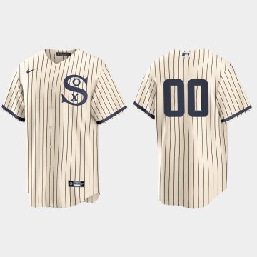Custom Chicago White Sox 2021 Field Of Dreams Cool Base Jersey White