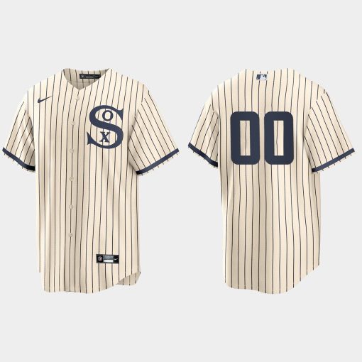 Custom Chicago White Sox 2021 Field Of Dreams Cool Base Jersey White