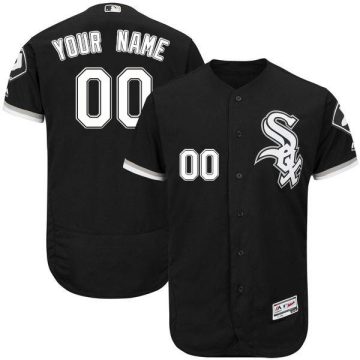 Custom Chicago White Sox Black Flexbase Collection Jersey