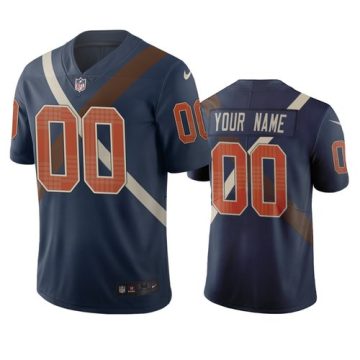 Custom Cincinnati Bengals Navy Vapor Limited City Edition NFL Jersey