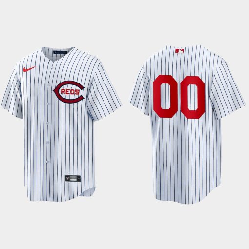 Custom Cincinnati Reds 2022 Field Of Dreams Cool Base Jersey White