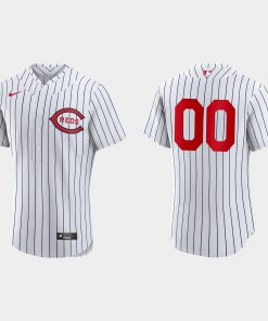 Custom Cincinnati Reds 2022 Field Of Dreams Flex Base Jersey White