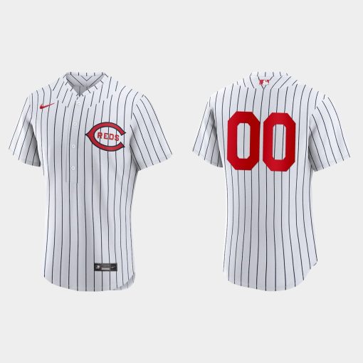 Custom Cincinnati Reds 2022 Field Of Dreams Flex Base Jersey White