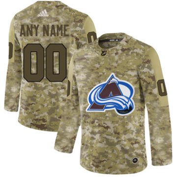 Custom Colorado Avalanche Camo Jersey