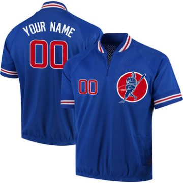 Custom Cubs Royal New Design Jersey