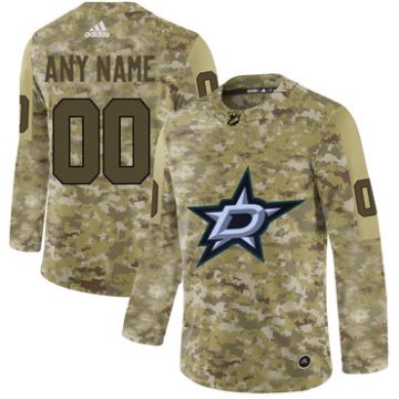 Custom Dallas Stars Camo Jersey