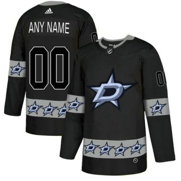Custom Dallas Stars Team Logos Fashion Jersey