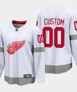 Custom Detroit Red Wings Special Edition 2021 White Jersey