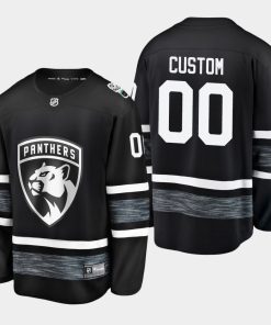 Custom Florida Panthers 2019 All-star Black Jersey