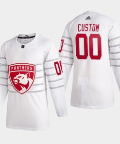 Custom Florida Panthers 2020 All-star Game White Jersey