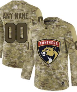 Custom Florida Panthers Camo Jersey