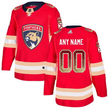 Custom Florida Panthers Red Drift Fashion Jersey