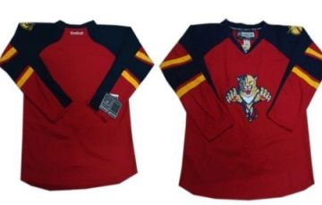 Custom Florida Panthers Red Jersey
