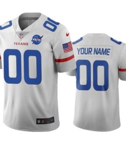Custom Houston Texans White Vapor Limited City Edition NFL Jersey