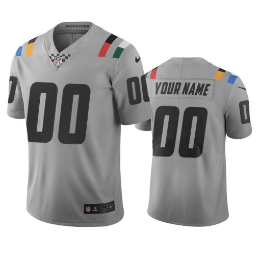 Custom Indianapolis Colts Gray Vapor Limited City Edition NFL Jersey