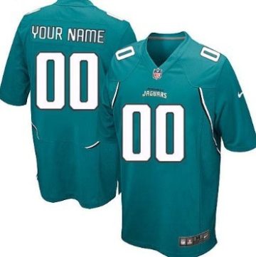 Custom Jacksonville Jaguars Green Limited Jersey