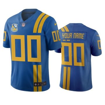 Custom Jacksonville Jaguars Royal Vapor Limited City Edition NFL Jersey