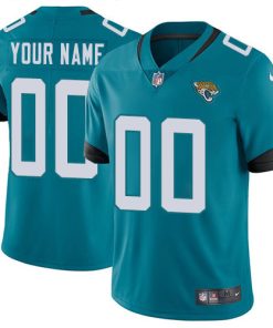 Custom Jacksonville Jaguars Teal New 2018 Vapor Untouchable Limited Jersey