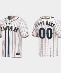 Custom Japan Baseball 2023 World Baseball Classic Jersey White