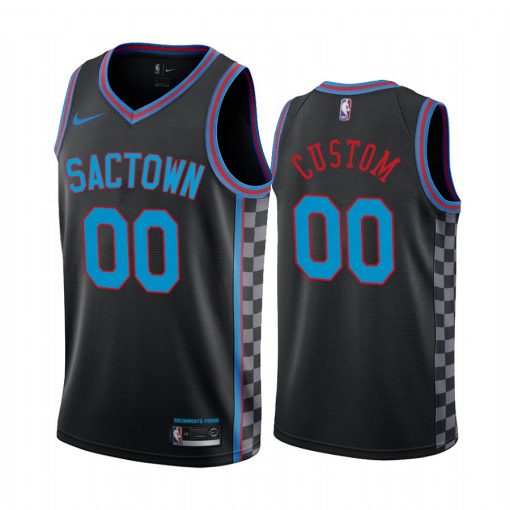 Custom Kings Black Swingman 2020 21 City Edition Jersey