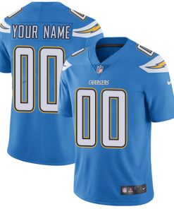 Custom Los Angeles Chargers Alternate Electric Blue Vapor Untouchable Limited NFL Jersey