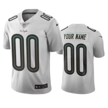 Custom Los Angeles Chargers White Vapor Limited City Edition NFL Jersey