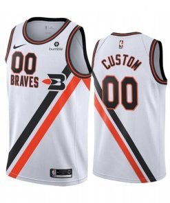 Custom Los Angeles Clippers White 2019 20 Classic Edition Jersey
