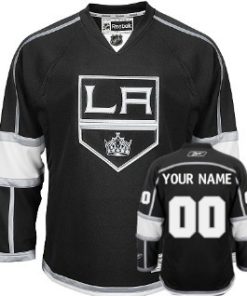 Custom Los Angeles Kings Black Third Jersey