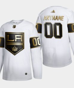 Custom Los Angeles Kings Golden Edition White Jersey