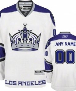 Custom Los Angeles Kings White Jersey
