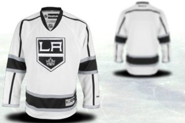 Custom Los Angeles Kings White Third Jersey