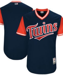 Custom Minnesota Twins Navy 2017 Players Weekend Team Jersey