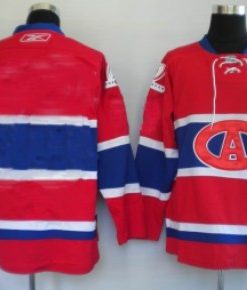 Custom Montreal Canadiens Red Ca Jersey