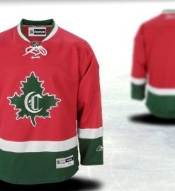 Custom Montreal Canadiens Red Cd Jersey