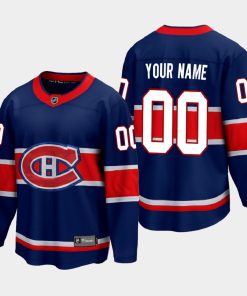 Custom Montreal Canadiens Special Edition 2021 Navy Jersey