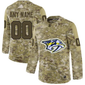Custom Nashville Predators Camo Jersey