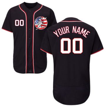 Custom Nationals Black Flexbase New Design Jersey