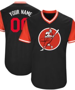 Custom Nationals Black Throwback New Design Jersey