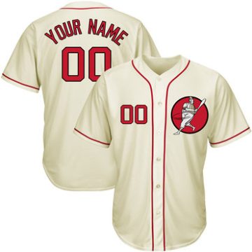 Custom Nationals Cream Cool Base New Design Jersey