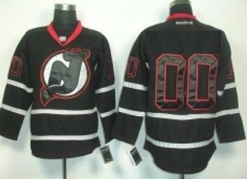 Custom New Jersey Devils 2012 Black Ice Jersey