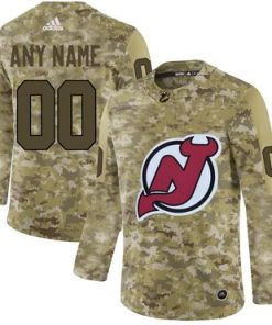 Custom New Jersey Devils Camo Jersey
