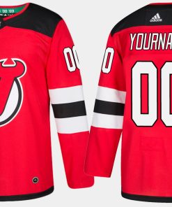 Custom New Jersey Devils Home Red Jersey
